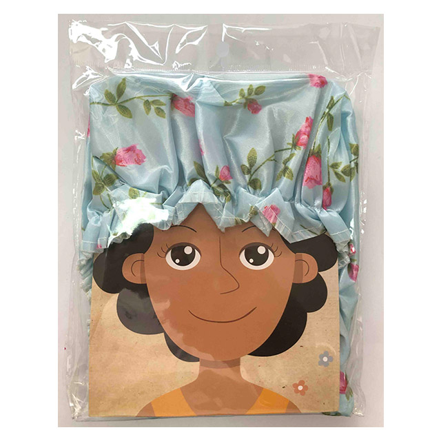 Polyester Satin Sleeping Bonnet Packing Polyester Satin Sleeping Bonnet Packing