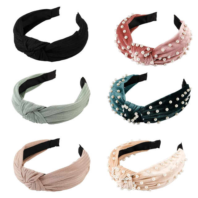 Knotted Head Bands No Slip Fashion for Girls Knotted Head Bands No Slip Fashion for Girls