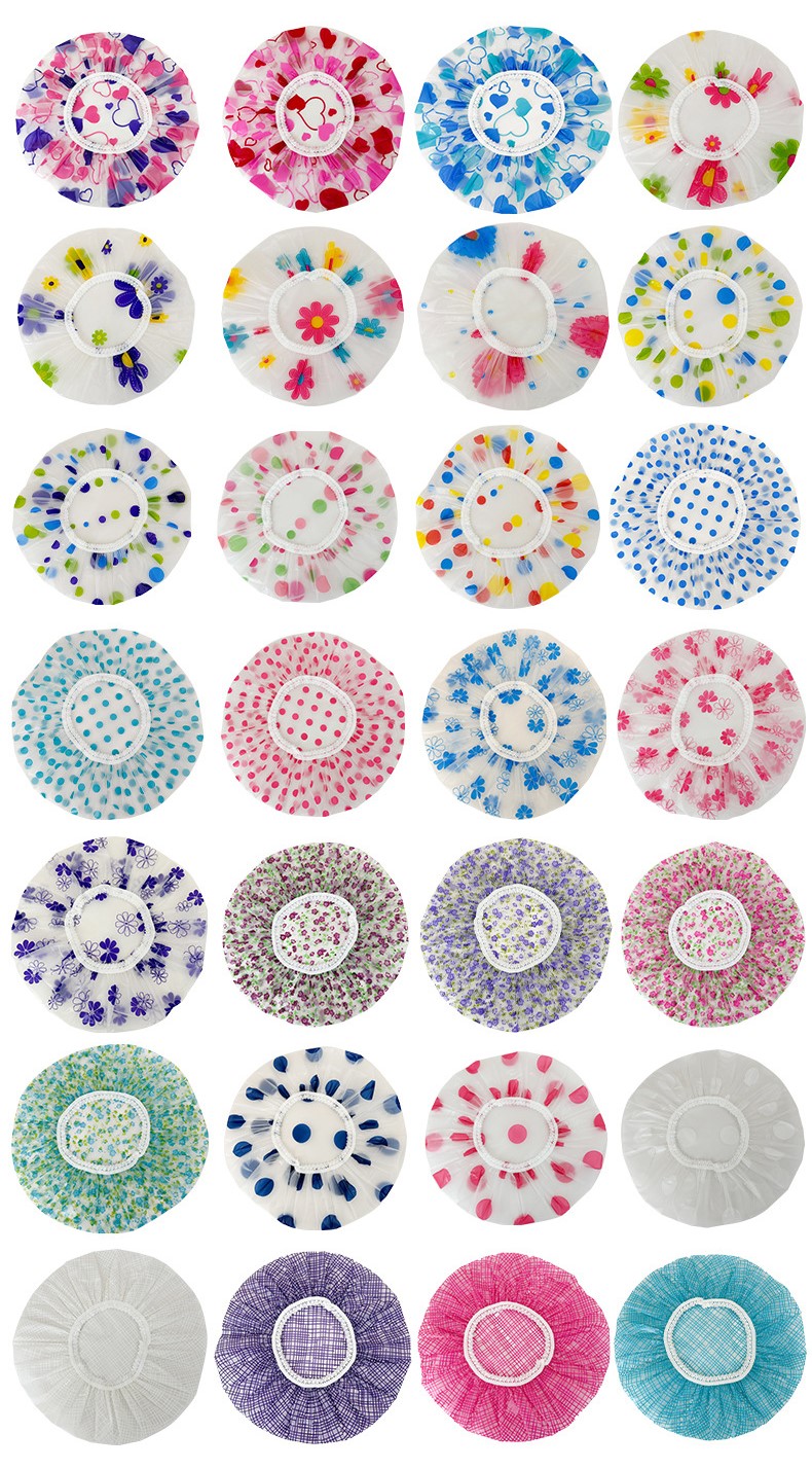 加厚花边浴帽-详情1 加厚花边浴帽-详情1