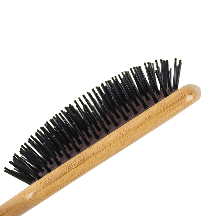 Natural Bamboo Paddle Massaging Hair Brushes