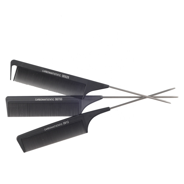 Pin Tail Carbon Comb