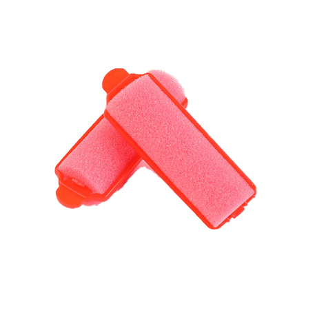 Red Foam Soft Twist Hair Roller