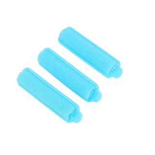 Blue Foam Soft Twist Hair Roller