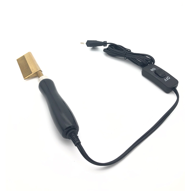 Electrical Straightening Comb Medium Wide Teeth