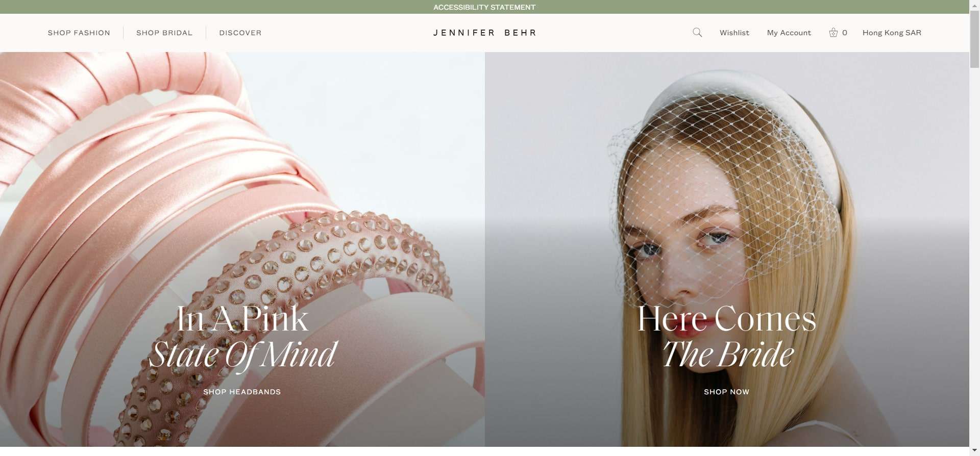 Jennifer Behr - best hair accessories brands - Vickkybeauty