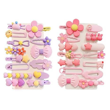 28 pcs Girl Hair Clips Girl Hair Accessories for Girls Kids