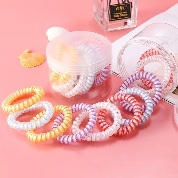 Why Choose Our Spiral Scrunchies-Vickkybeauty4