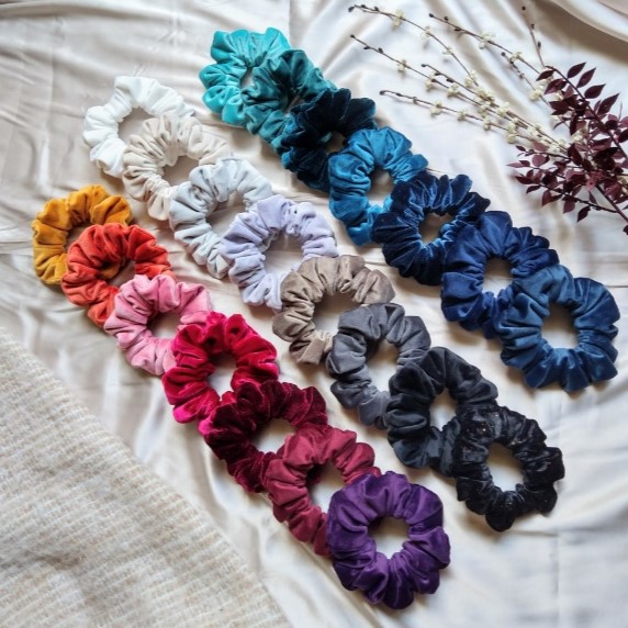 Velvet Scrunchie Wholesale-Vickkybeauty