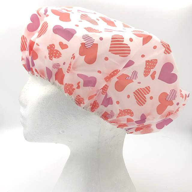 Vinyl Printing Shower Cap