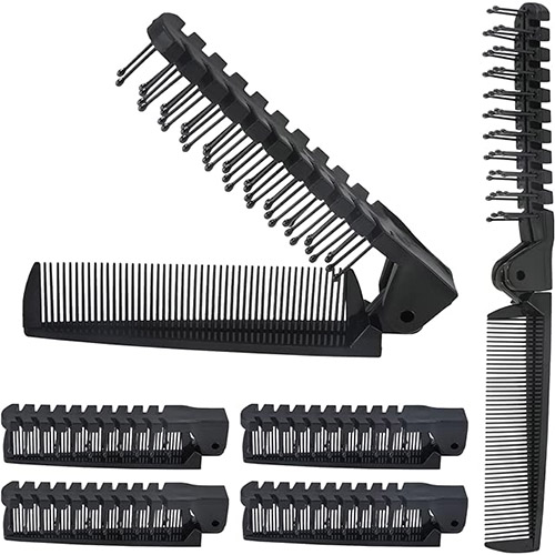Travel Foldable Brush Comb Portable Folding Comb