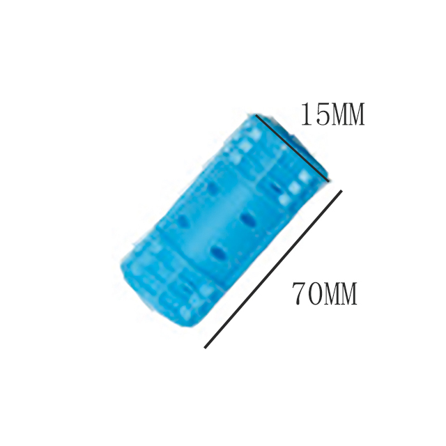 Plastic Snap-On Magnetic Hair Roller 1