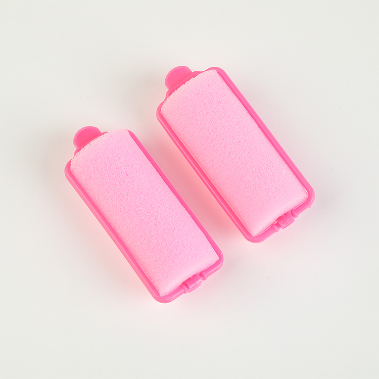 Pink Foam Soft Twist Hair Roller