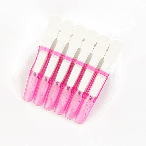 Salon Two Color Crocodile Hair Clip