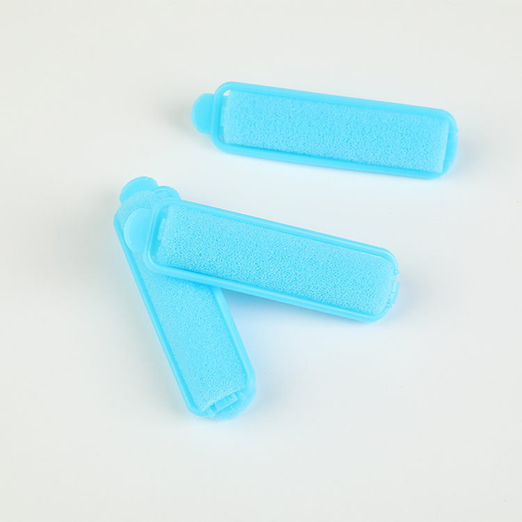 Blue Foam Soft Twist Hair Roller