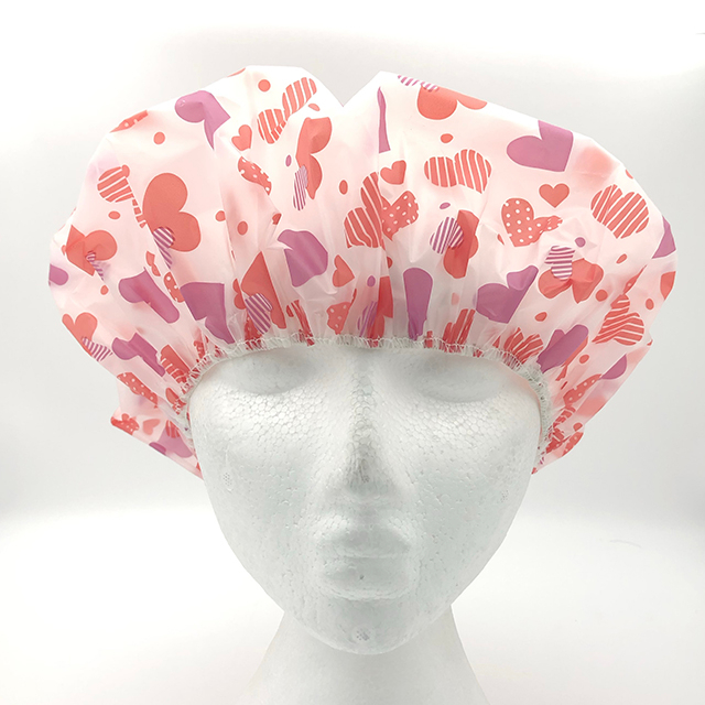 Vinyl Printing Shower Cap