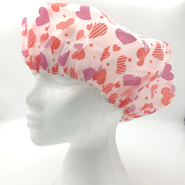 Vinyl Printing Shower Cap