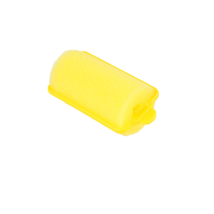Yellow Foam Soft Twist Hair Roller