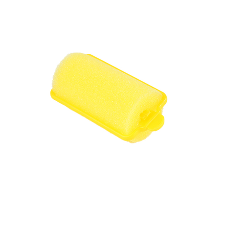 Yellow Foam Soft Twist Hair Roller