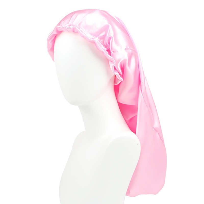 Long Satin Hair Bonnet