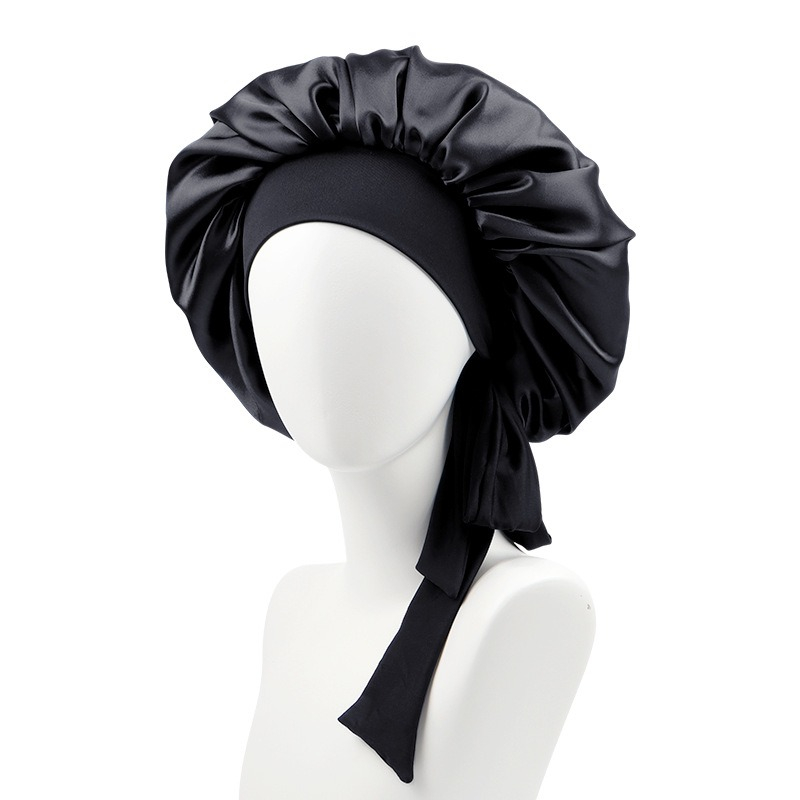 Ribbon Satin Hair Bonnet