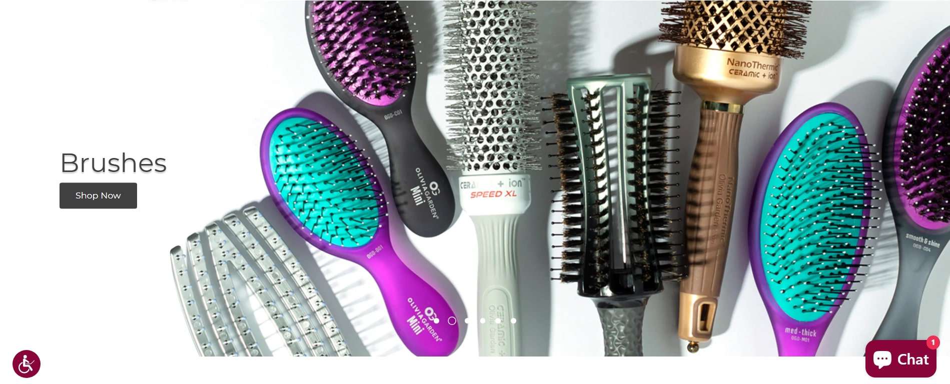 Olivia Garden - hair brush manufacturers - Vickkybeauty