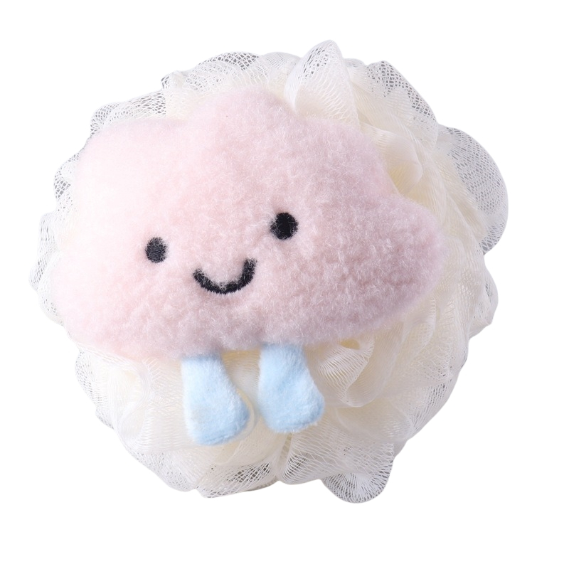 Eco-friendly Children's Cloud Cotton Bath Sponge