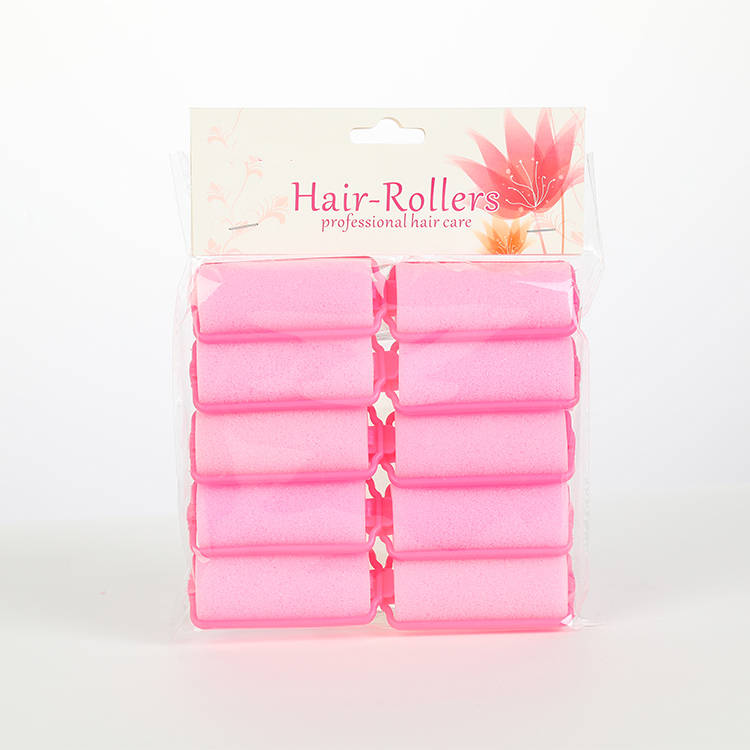 Pink Foam Soft Twist Hair Roller2