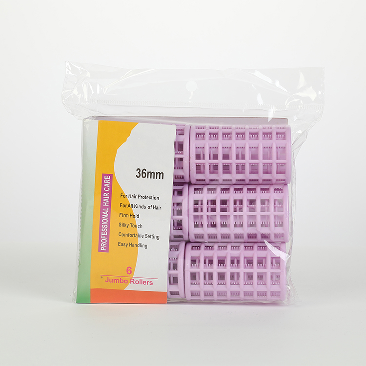 Diameter 36MM Plastic Snap-On Hair Roller1