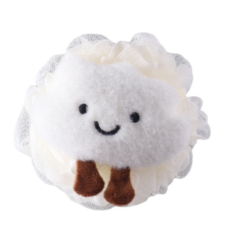 Eco-friendly Children's Cloud Cotton Bath Sponge