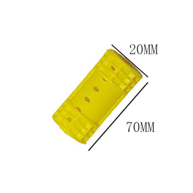 Plastic Snap-On Magnetic Hair Roller 2