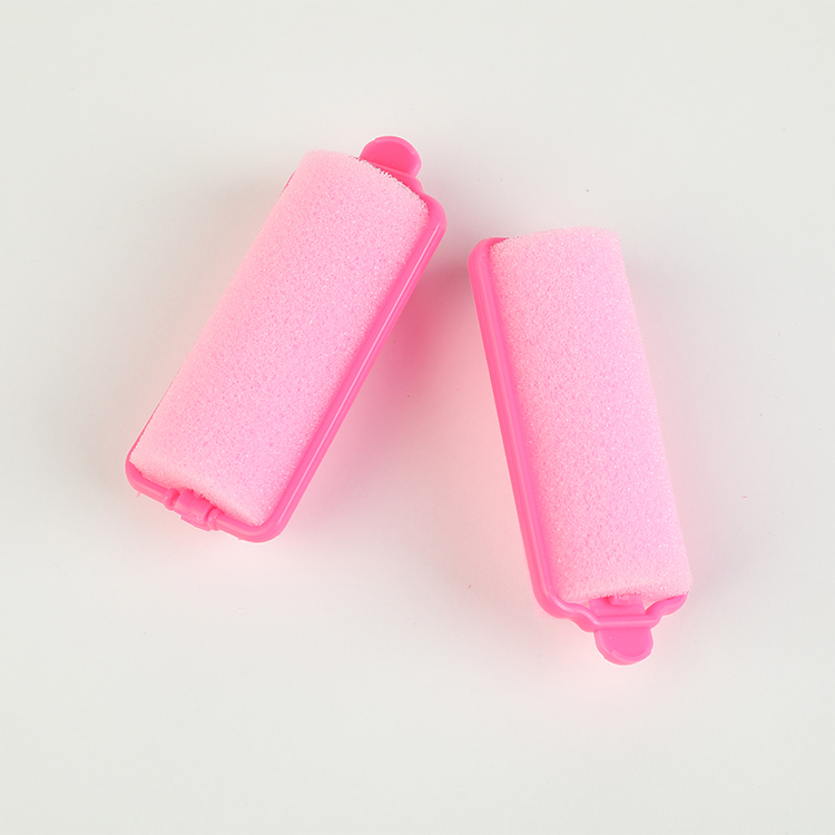 Pink Foam Soft Twist Hair Roller
