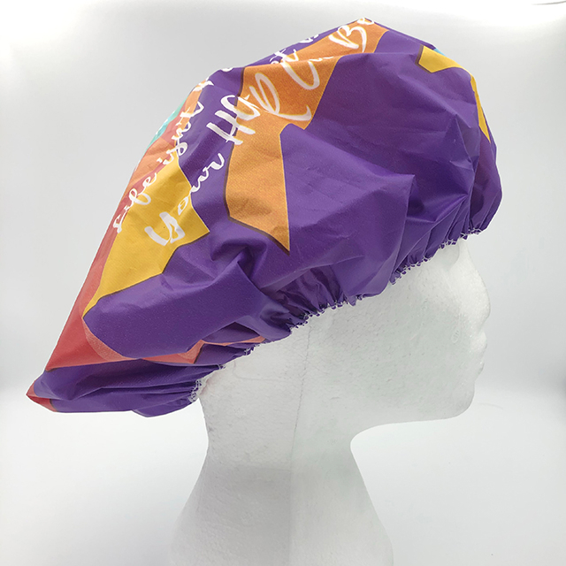 PVC Printing Bathing Cap