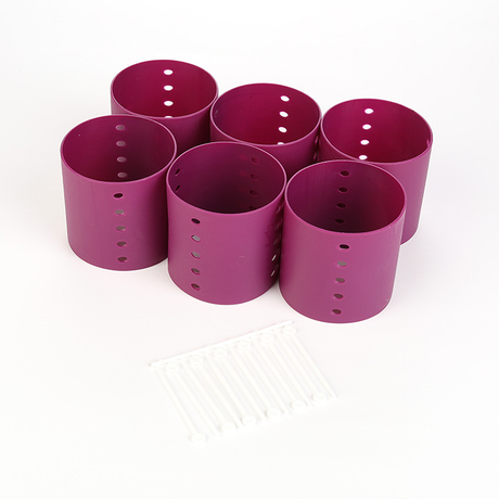 Diameter 74mm Plastic Magnetic Hair Roller