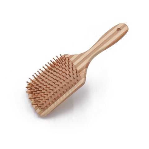 Mixed Color Bamboo Wide Tooth Comb