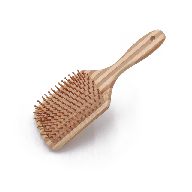 Mixed Color Bamboo Wide Tooth Comb