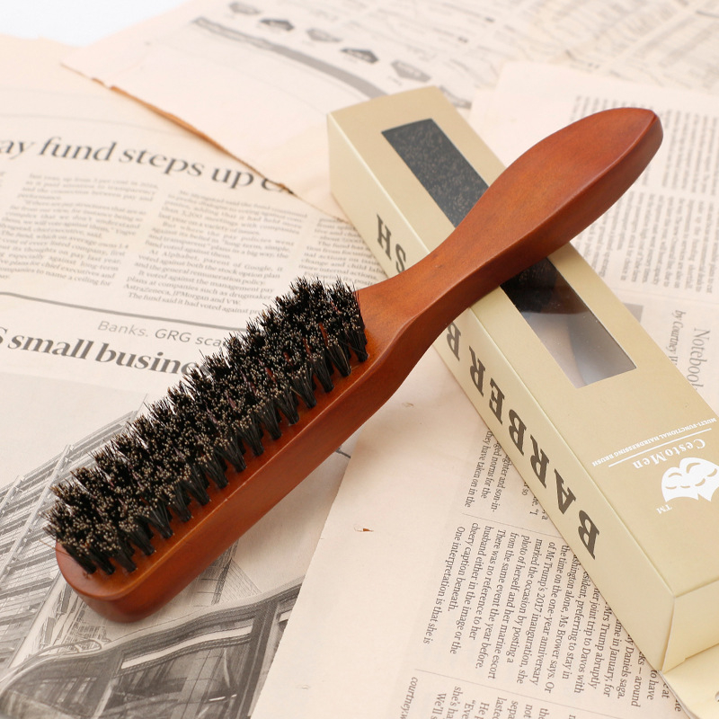 Wooden Beard Styling Brush