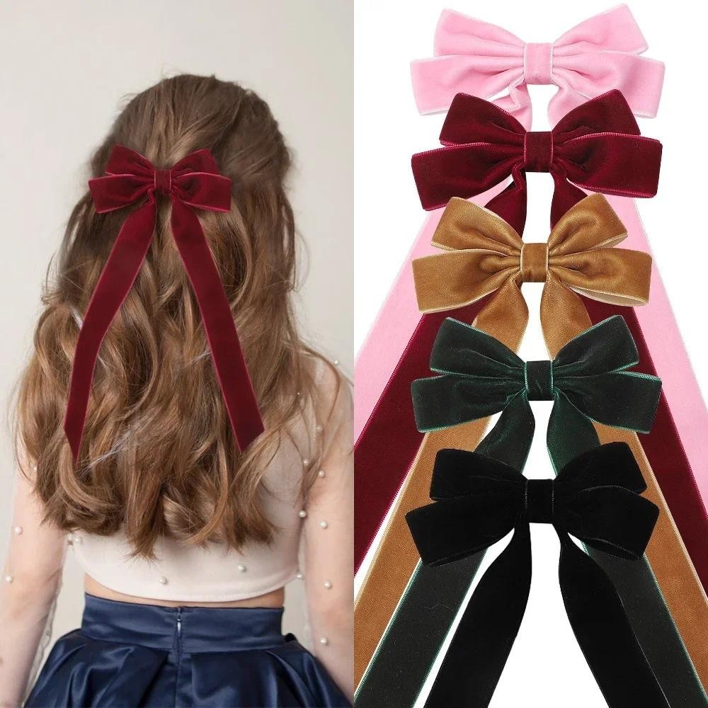Why Choose Our Velvet Hair Bows-Vickkybeauty
