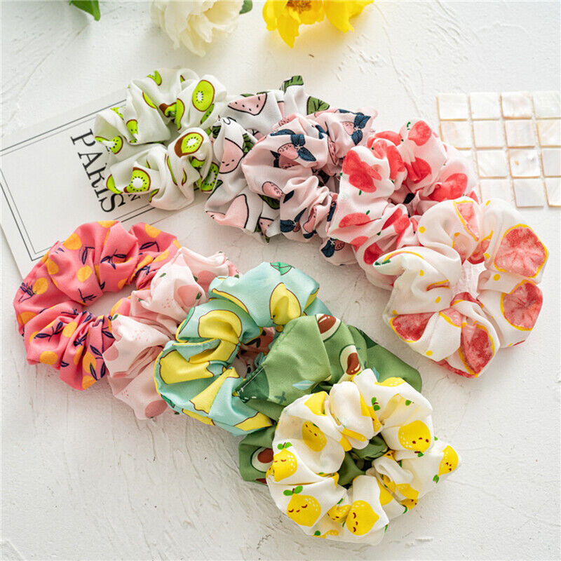 Printed Scrunchies Wholesale-Vickkybeauty