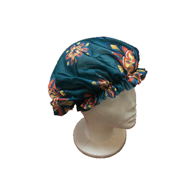 Color Printing Polyester Satin Sleeping Bonnet