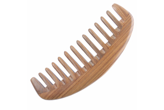 Handleless Large Wide Tooth Bamboo Comb