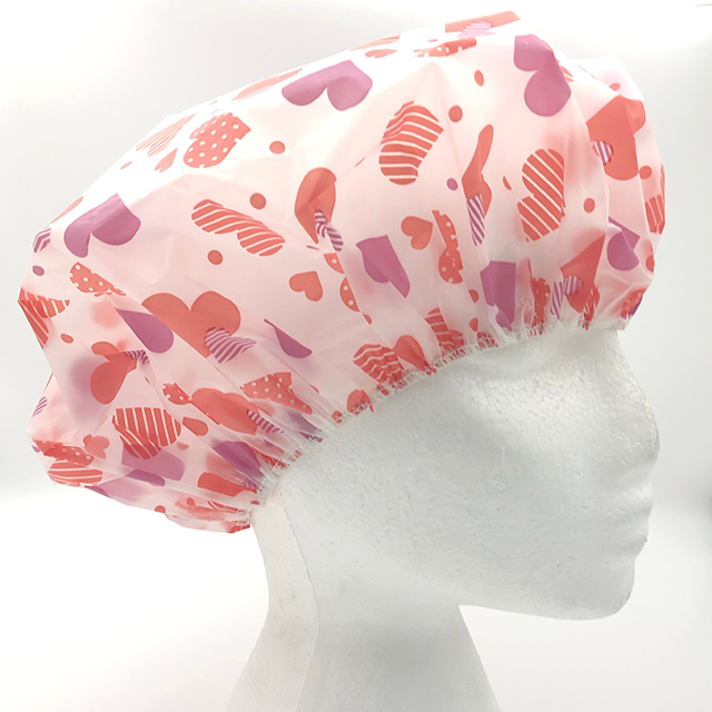 Vinyl Printing Shower Cap