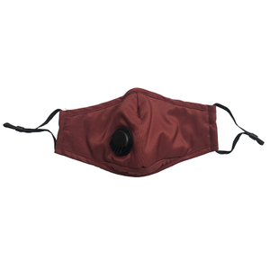 Red Reusable Face Mask With Respirator