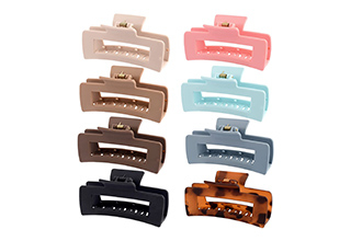 Large Rectangle Hair Claw Clips