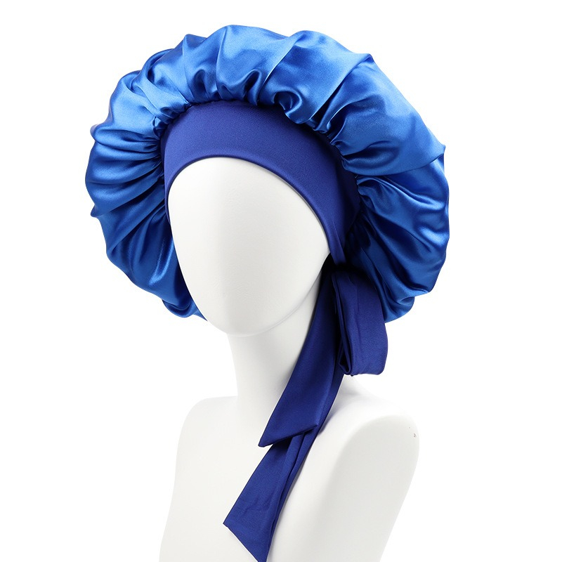 Ribbon Satin Hair Bonnet