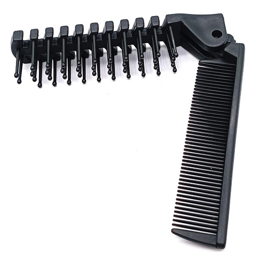 Travel Comb Brush Combo Folding Small Mini Portable Pocket Size
