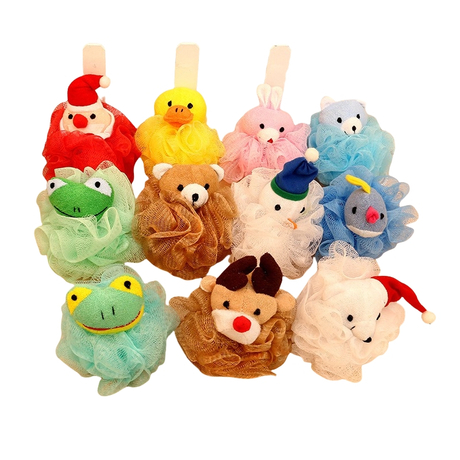 Eco-friendly Children's Animal Pattern Bath Sponge