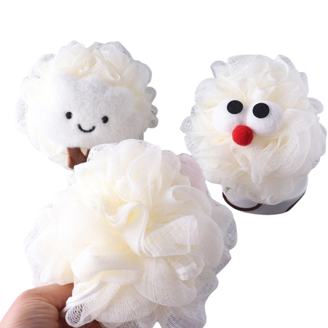 Eco-friendly Children's Cloud Cotton Bath Sponge